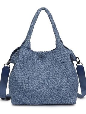 Sol and Selene Bag - Sky's the Limit - Medium Denim Tote